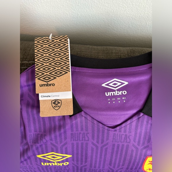 Umbro Authentic S.D. Aucas Purple Soccer 2023 Ecuador Jersey Men’s Sz: Medium - Picture 5 of 7